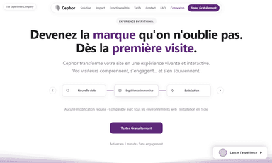 Cephor en plugin sur site existant